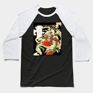 Benzaiten, Goddess of Music & Good Fortune 1832 Baseball T-Shirt